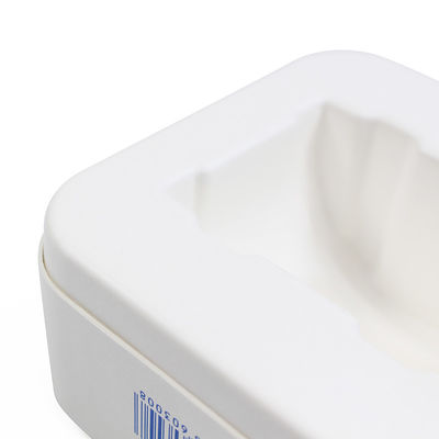 Face Cream Paper White Molded Pulp Tray Integrated Packaging Insert And Box