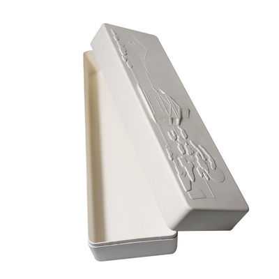 Custom Biodegradable Printing Paper Molded Pulp Tray Box For Holiday Gift Packaging